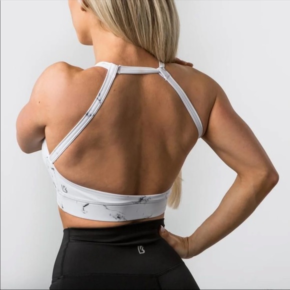 Buff Bunny Caterina Bra White Marble - Picture 2 of 5